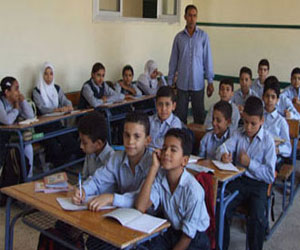   مصر اليوم - انتظام الدِّراسة في مدارس شمال سيناء رغم الطَّقس السَّيئ