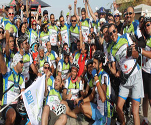 مصر اليوم - ماراثون سباق الدراجات يختتم فعالياته بخليج نعمة في شرم الشيخ