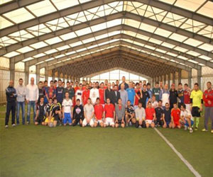   مصر اليوم - بطولة الجامعة اللبنانية لكرة القدم في صيدا