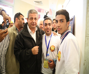   مصر اليوم - وزير الشَّباب والرِّياضة يفتتح معرض الفنون التشكيليَّة لمسابقة  إبداع 2