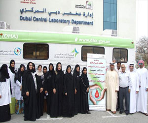   مصر اليوم - مختبر دبي المركزي ينظم حملة للتبرع بالدم