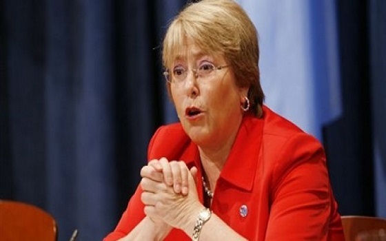   مصر اليوم - تنصيب ميشيل باشليه لرئاسة تشيلي للمرَّة الثَّانية