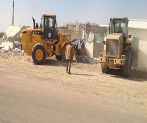 مصر اليوم - إزالة 25 حالة تعد على الأراضي الزراعية في سوهاج