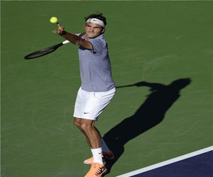   مصر اليوم - فيدرر سعيد بتحسن ضربات إرساله في بطولة إنديان ويلز