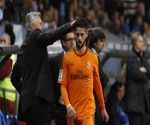   مصر اليوم - أنشيلوتي: مستعدون للكلاسيكو ومباراة ملقا كانت معقدة