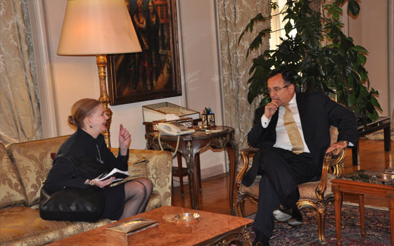   مصر اليوم - فهمي يُؤكِّد أنَّ مصر تسعى إلى استعادة دورها الإقليمي على السَّاحتين العربيَّة والأفريقيَّة