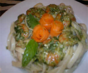   مصر اليوم - مكرونه فيتوتشينى بالجمبرى