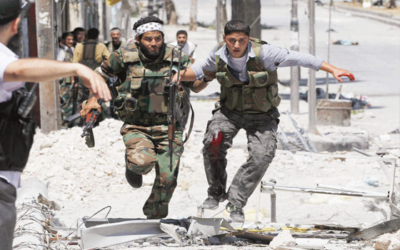   مصر اليوم - القوات الحكوميَّة تشتبك مع المعارضة في ريف دمشق وحمص ودرعا وتقصف إدلب