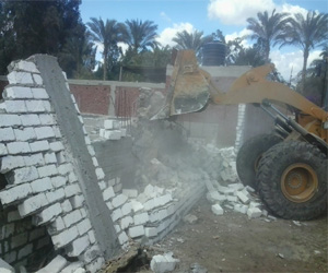   مصر اليوم - حملة أمنيّة في الجيزة لإزالة التعديات على الأراضي الزراعية