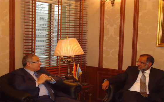   مصر اليوم - وزير السياحة يبحث مع السفير الهندي سُبل تعزيز الحركة الوافدة