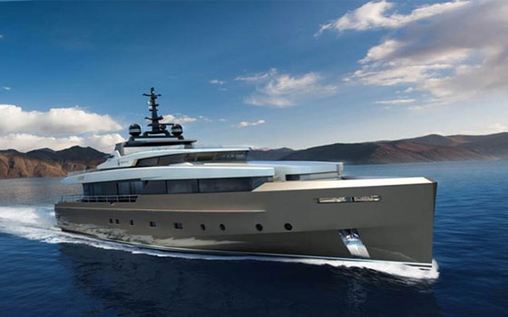   مصر اليوم - شركة Admiral Tecnomar تطلق اليخت الخارق Zahraa