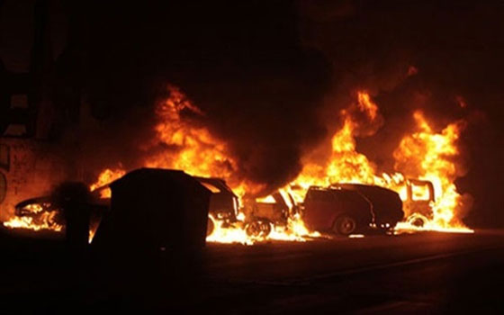   مصر اليوم - جماعة أنصار بيت المقدس تعلن مسؤوليتها عن تفجير مخزن الأنابيب في البراجيل