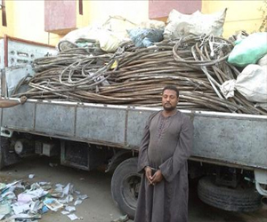 مصر اليوم - ضبط كابلات ضغط مسروقة في الغردقة