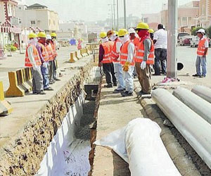   مصر اليوم - مشاريع المياه والصرف الصحي في حفر الباطن بأكثر من 253 مليون ريال