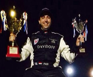 مصر اليوم - السوري فادي حمادة يواصل تألقه في بطولات الأوتو كروس