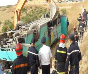 مصر اليوم - إصابة 20 شخصًا جراء انقلاب حافلة شمال الفليبين