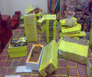   مصر اليوم - ضبط 50 مليون صاروخ من الألعاب الناريّة في دمنهور