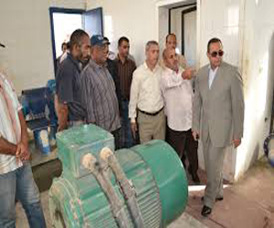   مصر اليوم - الانتهاء من ربط توسعات محطة مياه أبو صوير