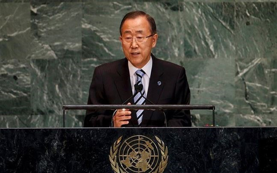   مصر اليوم - بان كي مون يُطالب باتخاذ إجراءات فوريَّة لضمان حقوق وحريَّة موظفي الأمم المتحدة