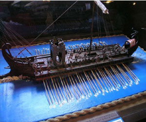   مصر اليوم - بناء نسخة طبق الأصل من زورق روماني قديم