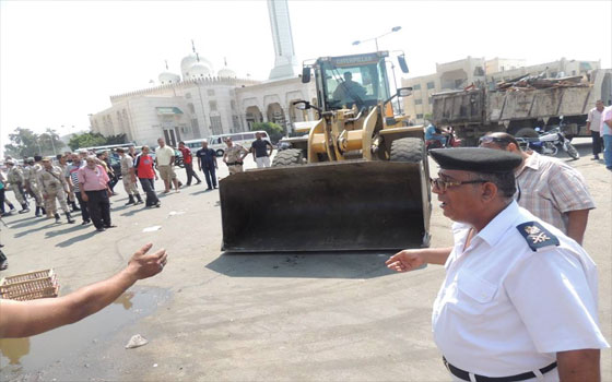   مصر اليوم - محافظة الجيزة تغلق 5 محلات وترفع الإشغالات من الشوارع