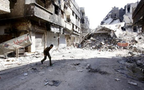   مصر اليوم - الطيران السوري يقصف دير حافر في ريف حلب بالبراميل المُتفجّرة