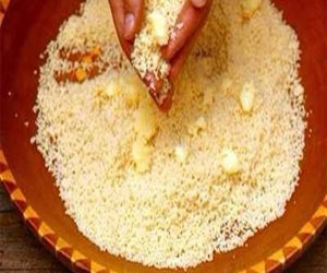   مصر اليوم - عجينة الكسكسي