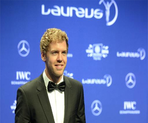 مصر اليوم - فيتل وفرانكلين يحرزان جائزة لوريوس للتفوق الرياضي