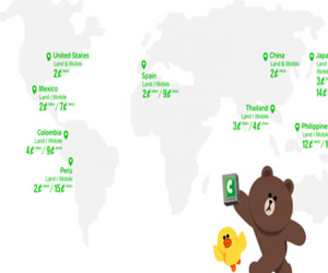   مصر اليوم - خدمة التراسل لاين تطلق ميزة المكالمات الصوتية لمنافسة سكايب
