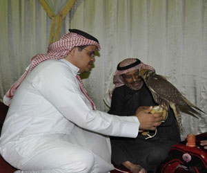   مصر اليوم - معرض الصقور يحلق بزائري مهرجان ربيع تبوك