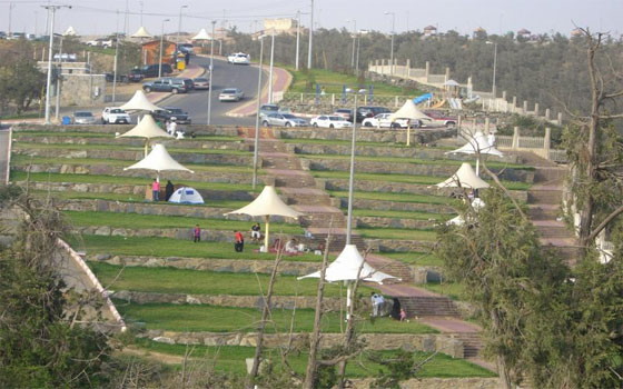 مصر اليوم - متنزّهات الباحة السّعوديّة تكتظّ بقاصدي الطَّبيعة الخلّابة والأجواء الرَّبيعيّة