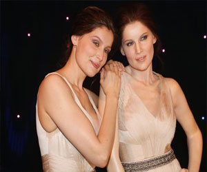   مصر اليوم - ليتيسيا كاستا في متحف غريفان للشمع