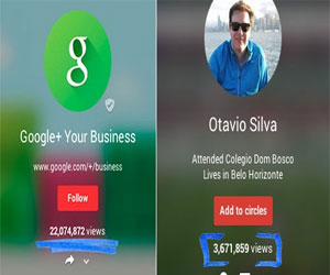   مصر اليوم - غوغل بلس تُضيف إمكانية معرفة عدد مرّات مشاهدة ملفك الشخصي