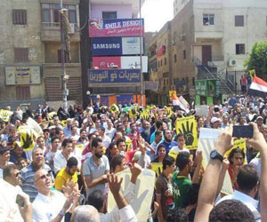 مصر اليوم - مسيرة لتحالف دعم الشَّرعيَّة وأولتراس ربعاوي في بورسعيد