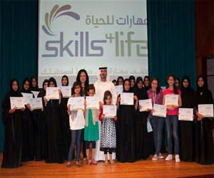   مصر اليوم -  أبوظبي للتعليم  يختتم فعاليات برنامج مهارات للحياة