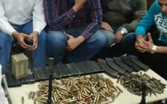   مصر اليوم - ضبط 500 طربة حشيش وبندقية آلية وآخرى FN و484 طلقة نارية مختلفة