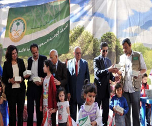   مصر اليوم - الحملة الوطنية السعودية لنصرة السوريين تقيم حفلاً للييتامى