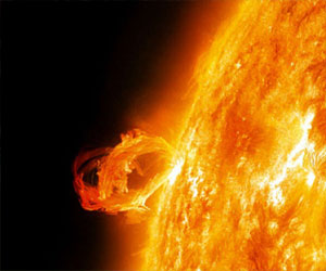   مصر اليوم - ناسا تعرض صورًا لوهج شمسي