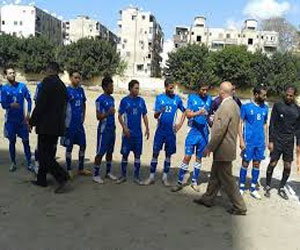 مصر اليوم - أبو النّمرس يفوز على بشتيل نهائي كرة القدم لـشباب الجيزة