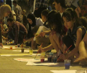   مصر اليوم - فعاليّات الفن ميدان تجذب عشرات الأطفال والسائحين في الاقصر