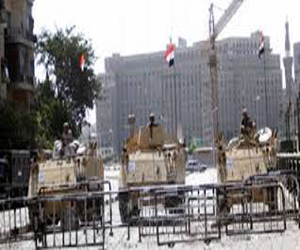   مصر اليوم - الشرطة العسكرية تغلق ميدان التحرير بسبب تظاهرات 6 إبريل