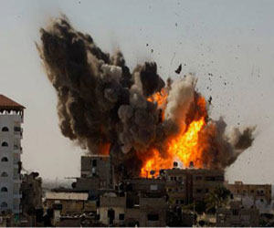   مصر اليوم - الاحتلال يشن غارات على شمال وجنوب غزة