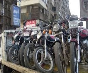 مصر اليوم - ضبط 33 دراجة نارية غير مرخصة في حمله أمنية بالإسكندرية