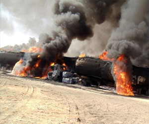   مصر اليوم - مقتل وإصابة 38 شخصًا إثر انفجار قطار جنوب غرب باكستان