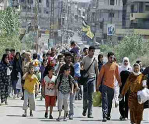   مصر اليوم - ارتفاع عدد النازحين الفلسطينيين من سوريا إلى لبنان