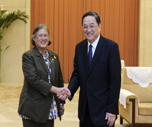   مصر اليوم - كبير المستشارين السياسيين الصينيين يلتقي بأميرة تايلاندية