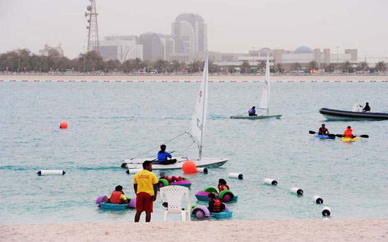   مصر اليوم - اختتام مهرجان أبوظبي الرابع للألعاب الشاطئيَّة الرياضيَّة 2014