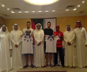   مصر اليوم - الجهراء الكويتي يجدد عقدي البرازيليين فينسيوس ونينو