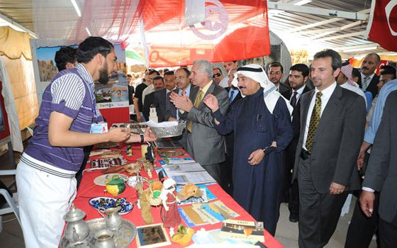   مصر اليوم - افتتاح معرض الجاليات العربية للتكنولوجيا في جامعة العلوم الأردنية