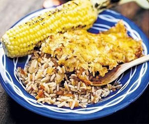   مصر اليوم - الأرز البرازيلي وجبنة التشيدر